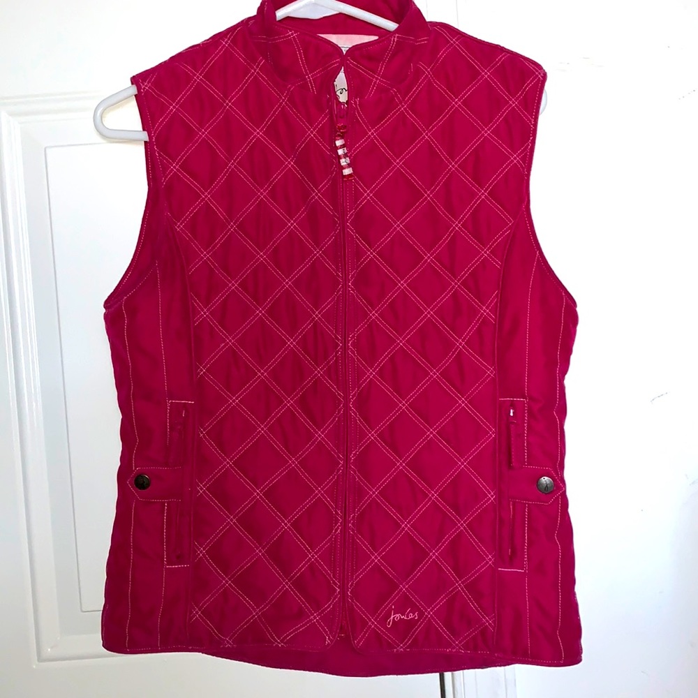 Joules pink vest